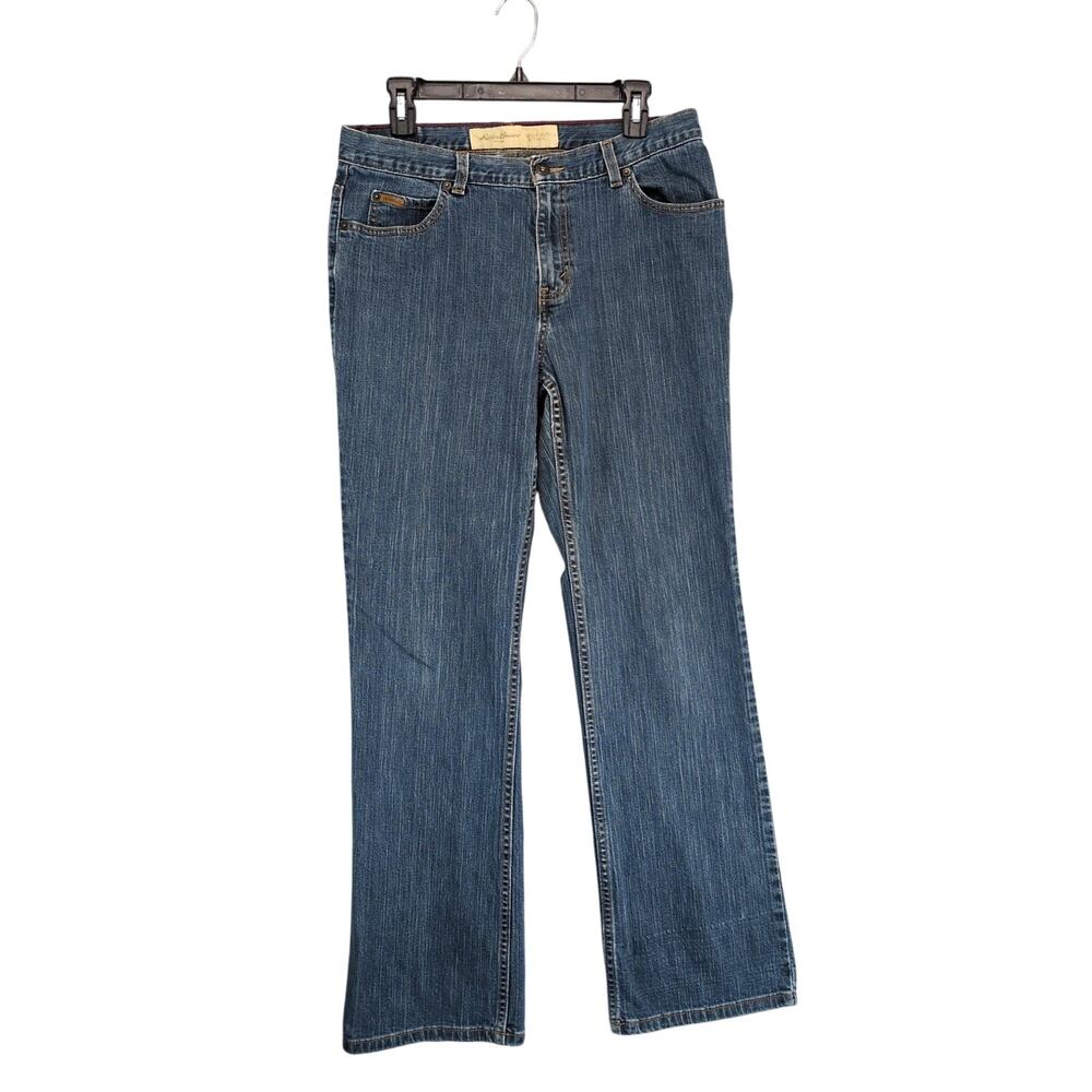 Eddie Bauer Bootcut Stretch Denim Jeans, Women's 12 32x31 Casual Gorpcore Preppy